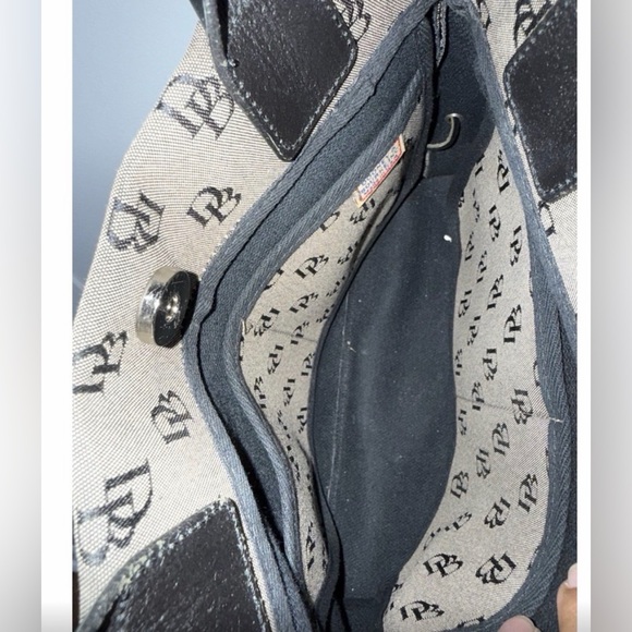 Dooney & Bourke Black and Brown Satchel - Picture 6 of 9